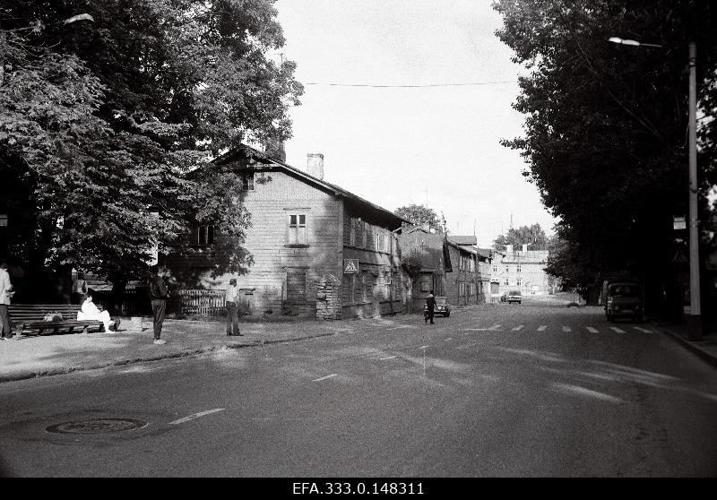 View of the building J. Nikonov Street 42.