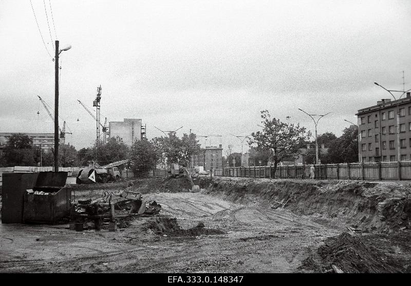 View Tallinn Firearms Society Matrossov Street from 1 yard to the construction site near the Pärnu road.