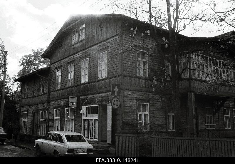 View of the building Mai Street 2 Nõmmel.