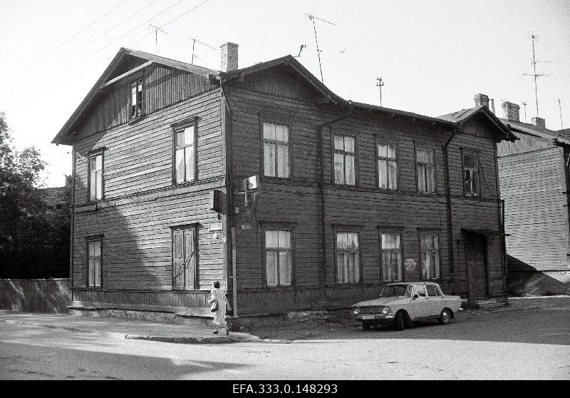 View of the building J. Nikonov Street 32.