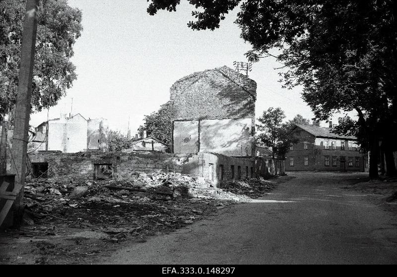 Dismantled building Uus-Kalamaja Street 2.