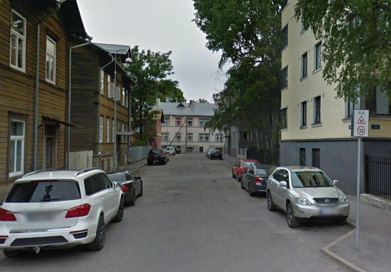 View on Väike-Laagri Street. rephoto