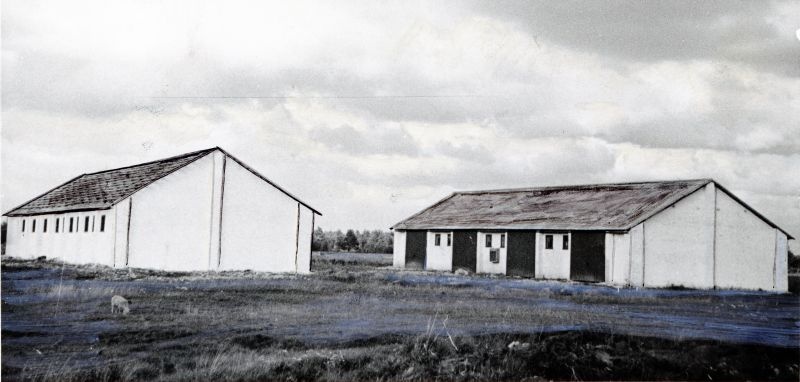 Kuur traktorite hoidmiseks, EPM FP 252:16, Eesti Maaelumuuseumid SA, Eesti Põllumajandusmuuseum (8.1955)