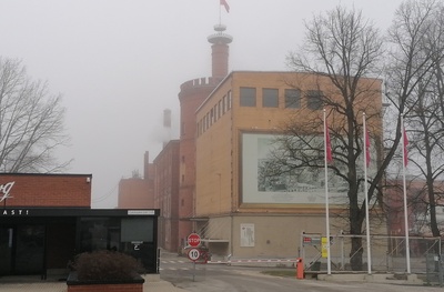 Tartu Õlletehas, peahoone. 1960ndatel. rephoto