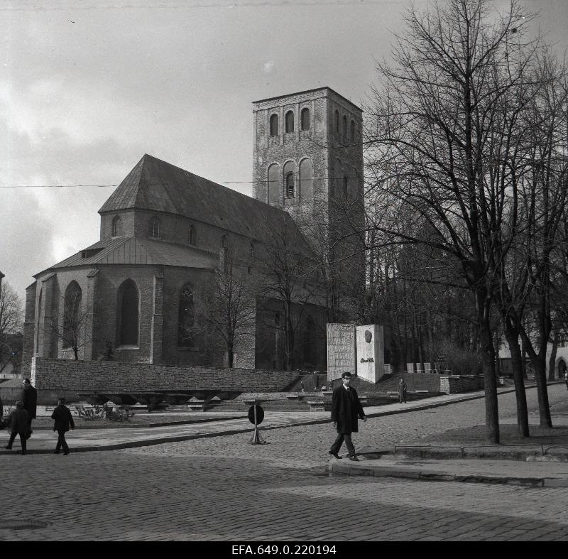 View of the Niguliste Church.