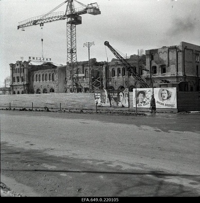Reconstruction of the building of the Baltic Station.  similar photo