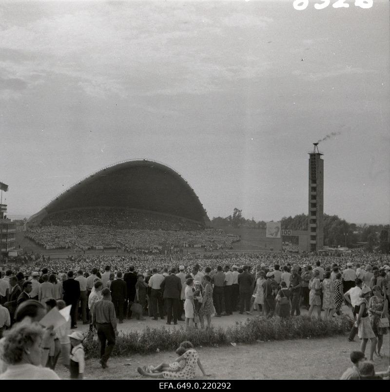 XVII General Song Festival - view of the songmaker.