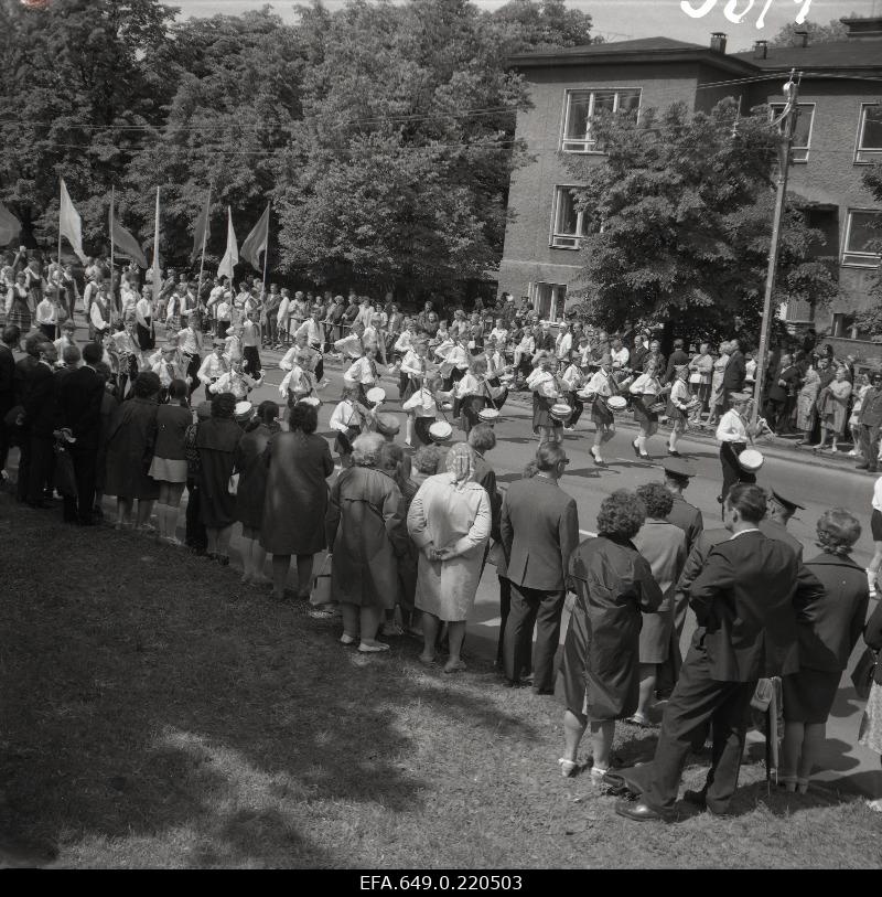 III Song and Dance Train of the School Orders.