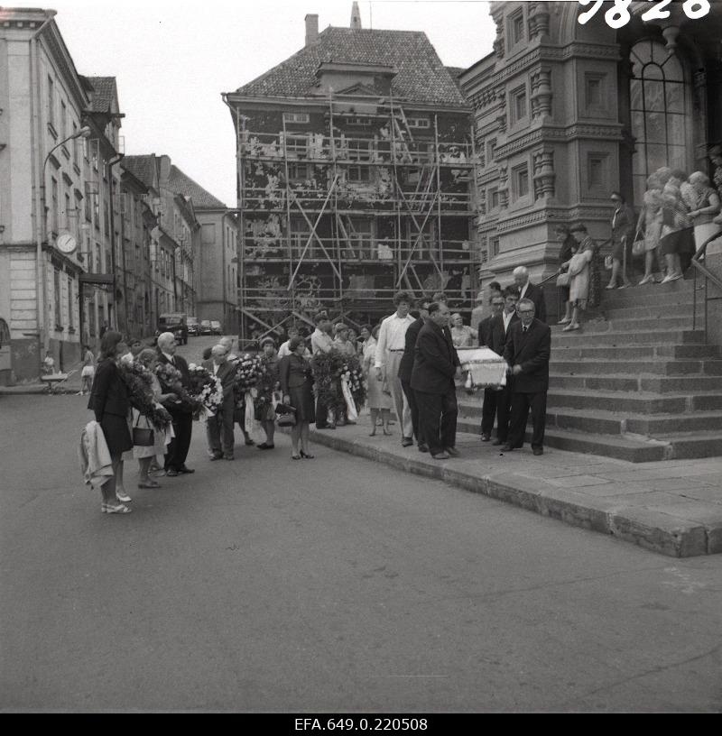 Funeral in Aleksander Nevski Cathedral.