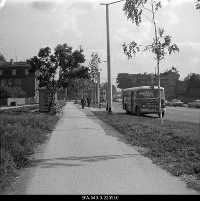 View K. Marxi (Sõle) street.  similar photo