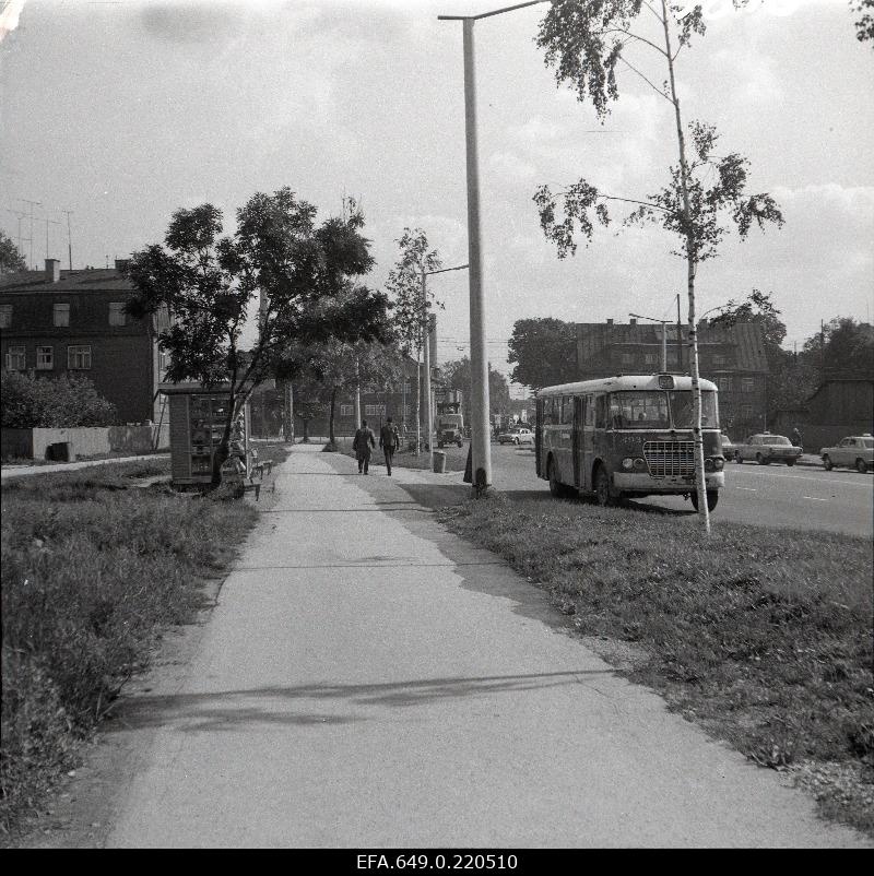 View K. Marxi (Sõle) street.