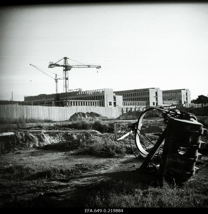 View of the construction of TPI (TTÜ).