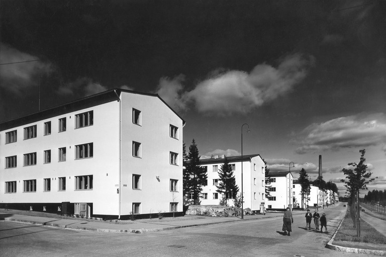 Olympic village Käpylä 1940 - Käpylä, Koskelantie 40, 42. Olympic village.