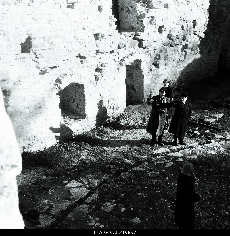 Padise castle shells.