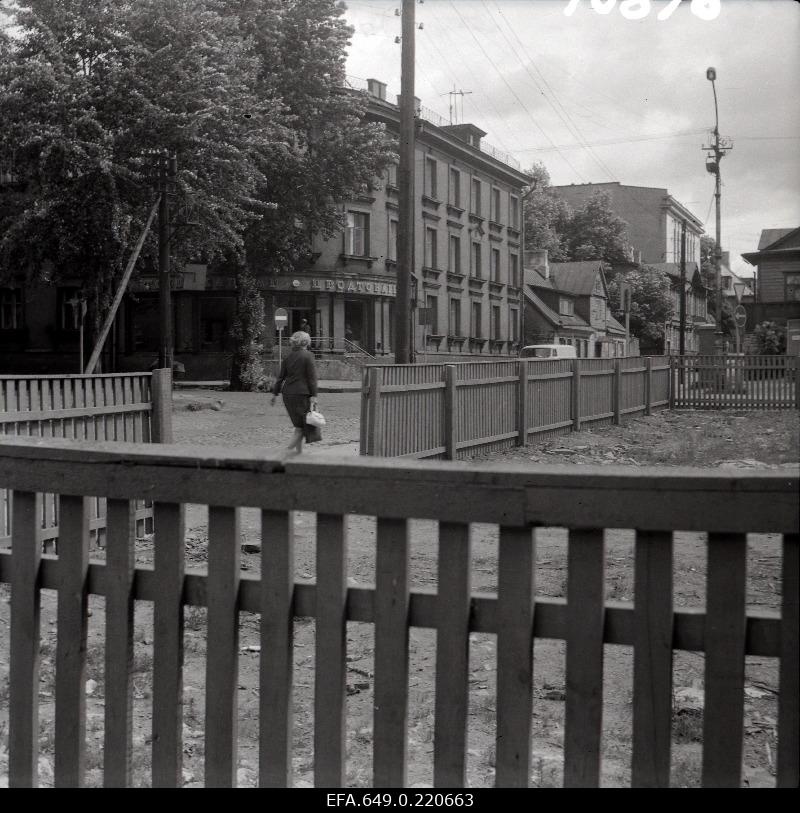 View of the food store on a. Adamson Street.