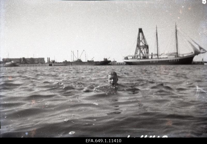 I (Lembit Soonpere) in the water.