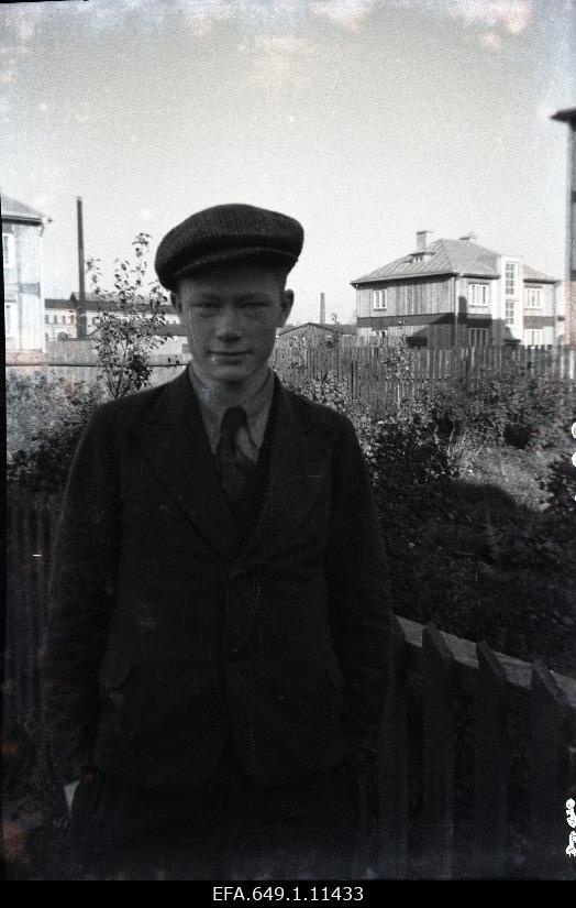 I (Lembit Soonpere) in the garden.