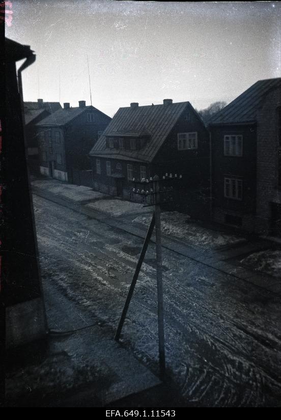 View on Kungla street from Manja window.