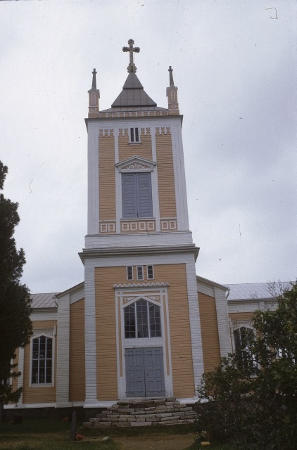 Tervola, uusi kirkko, pohjois fasadi