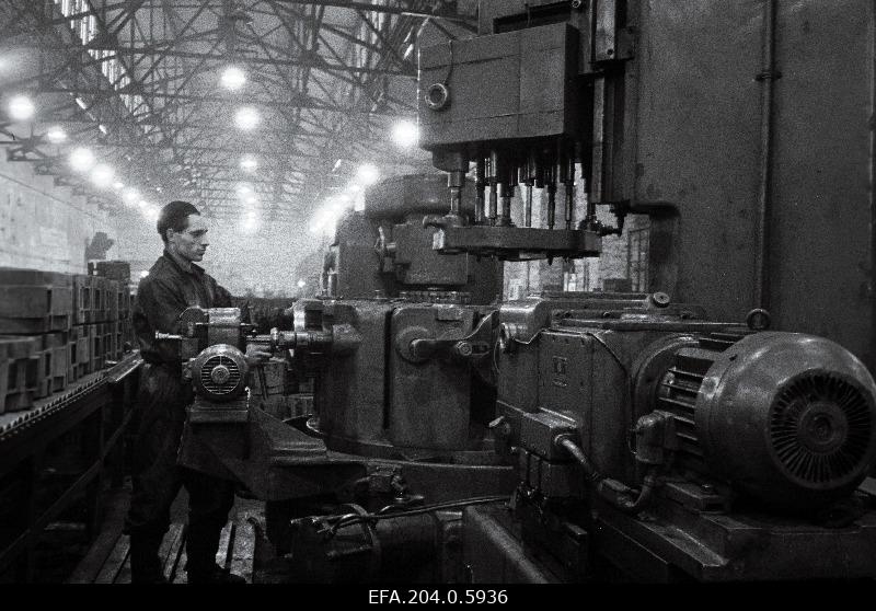 Factory Volta front worker n. Timošenko.