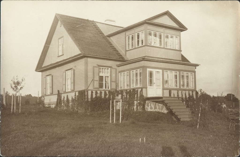 TLA 1465 1 6534 Aleksander Dreverk's house at the corner of the Ranna and Garden Road 1920s - Aleksander Dreverk's house at the corner of the Ranna and Garden Road