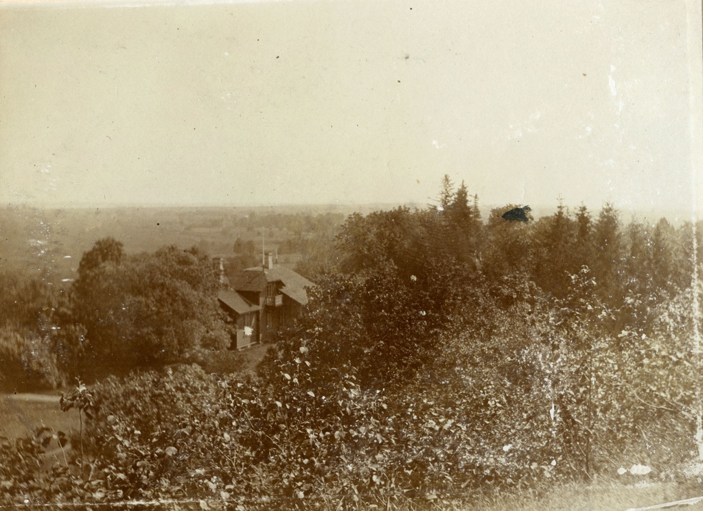 TLA 1465 1 8775 a Villa to Tischert. View villa Tiskres 1900 Photographer August Sakaria (Sakarias) - View villa Tiskres