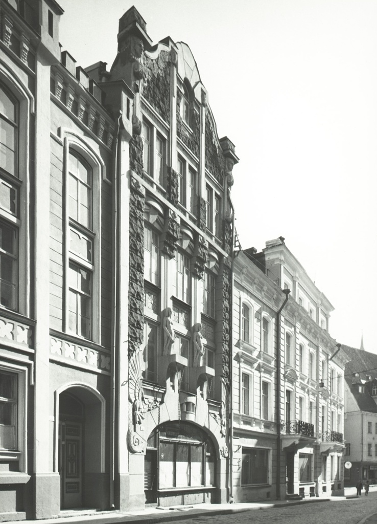 TLA 1465 1 5398 Long Street 16, 18, 20 1980 photographer e Raiküla - Long Street 16, 18, 20