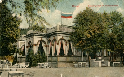 TLA 1465 1 1578 Concert Garten in Katharinenthal (Concerts of Kadriorus) 1912 - Concerts of Kadriorus  duplicate photo