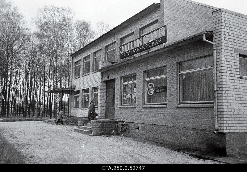 New building of the service combination in Sindis.