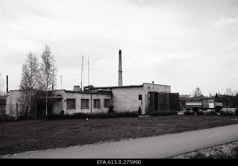 Fire extinguishing building in Sindis.