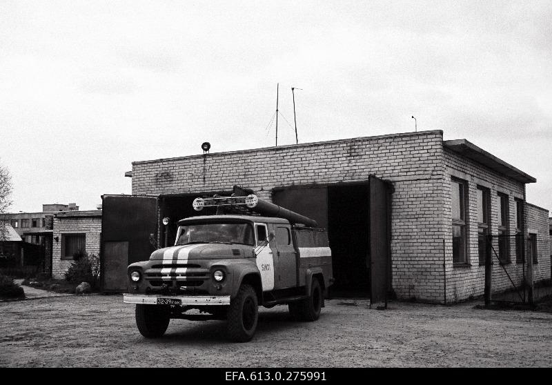 Fire extinguishing building in Sindis.