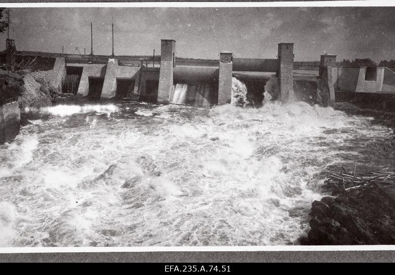 Imatra hydroelectric power plant oak.