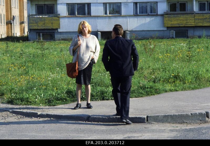The film from the Tallinn film "Only for the crazy or the mercy sister". Rita - Margarita Terehhova, Viktor - Mihkel Smeljanski.