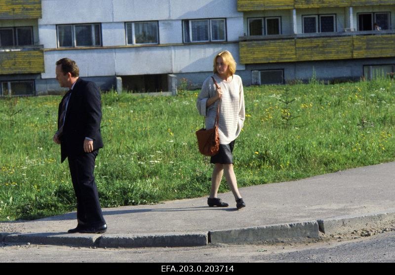 The film from the Tallinn film "Only for the crazy or the mercy sister". Viktor - Mihkel Smeljanski, Rita - Margarita Terehhova.