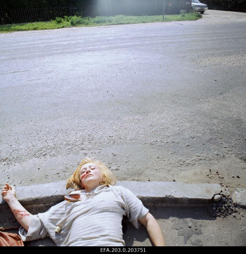 The film from the Tallinn film "Only for the crazy or the mercy sister". Rita - Margarita Terehhova.