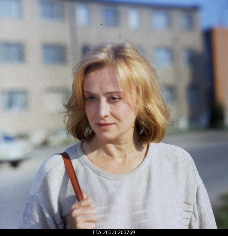 Margarita Terehhova in Tallinn film "Only for the crazy or the mercy sister".