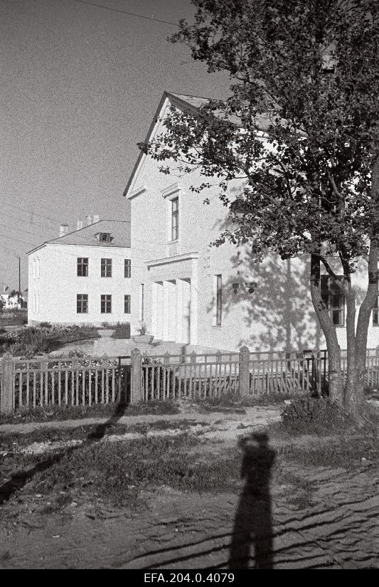 Kolhoosi Building in Kohtla-Järve socialist district.