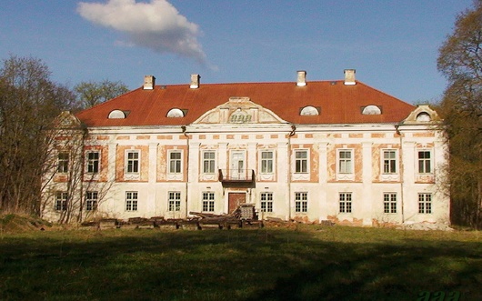 Liigvalla manor building rephoto