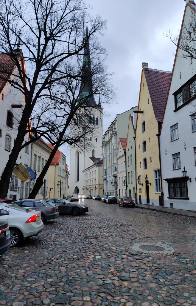 Reval : St. Olai-Kirche rephoto