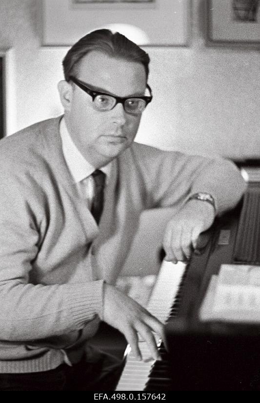 Composer Eino Tamberg.