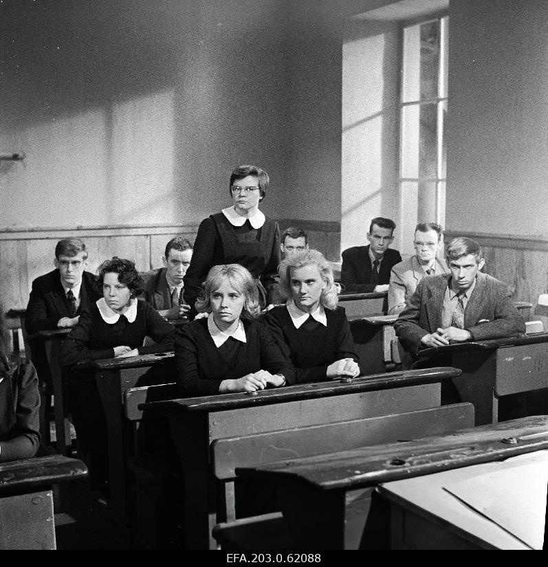 The film studio "Tallinnfilm" play film "We were 18 years old".