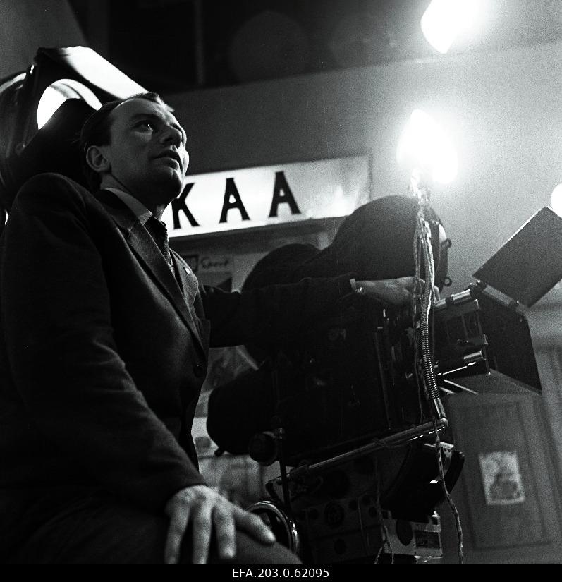 The film studio "Tallinnfilm" operator of Harri Rehe's game film "One village men".