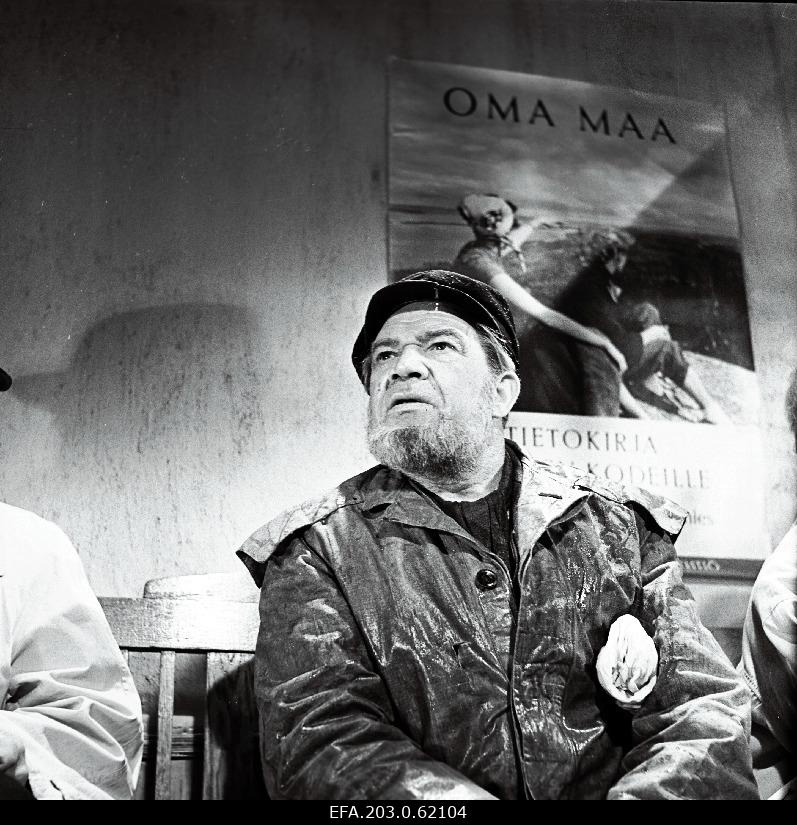 Karel Karm Nigals in the film "Tallinnfilm" in the game film "The men of one village".