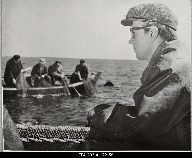 About the author of a. Üksküla, the film studio in Tallinn film in the game film Writers from Sõgedate village.