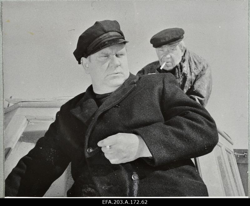 Kader Filmstudio Tallinn Films from gamefilm Books from Sõgedate village, left: August Puri - I- Tammur, Martin Puri - K. Karm.