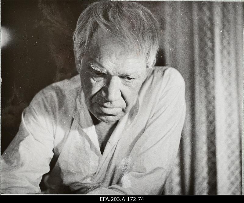 Actor K. Karm Martin Saire film studio Tallinn Film in a game film Writers from Sõgedate village.