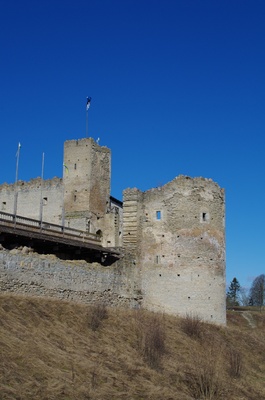 The ruins of Rakvere fortress. rephoto