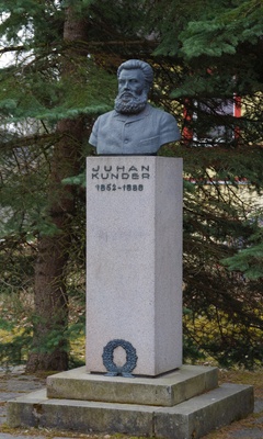 Juhan Kunder Memory Step in Rakvere rephoto
