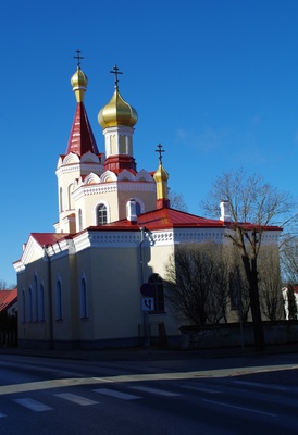 The church of the Apostle Orthodox of Rakvere rephoto