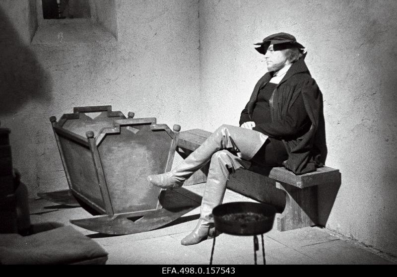 The film “Estonian Telefilm” from the historical game film “Three Districts”. Balthasar Russow - Georg Ots.